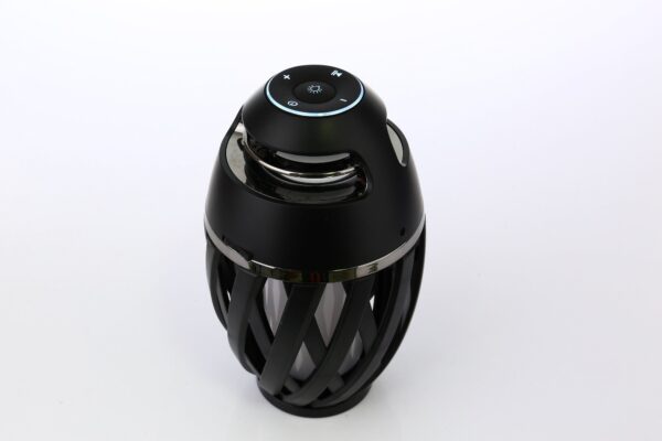 Bluetooth Flame Speaker with 5 ft Pole