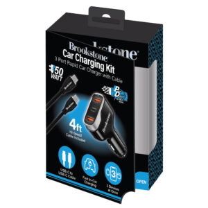 Brookstone Car Charging Kit - C Cable