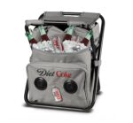 Coca-Cola/Diet Coke Waterproof Bluetooth Speaker Cooler Bag, Folding Chair, and Backpack