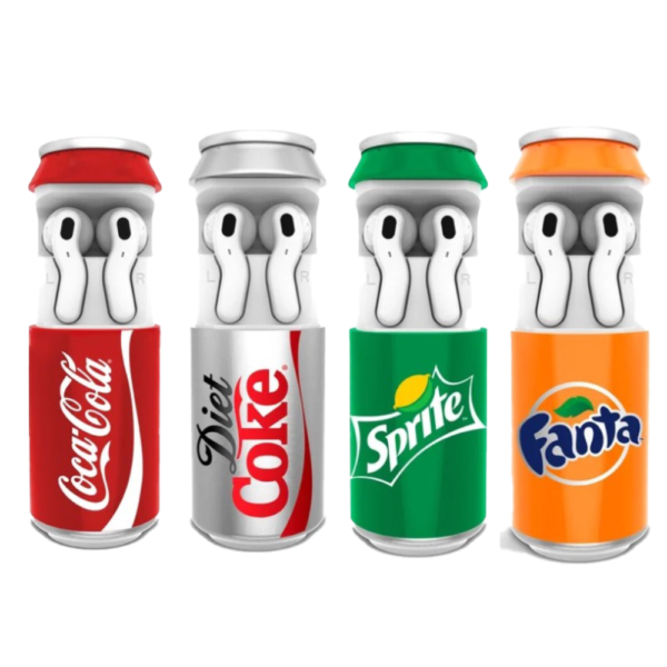 Coca-Cola Wireless Earbuds Ultimate Bundle